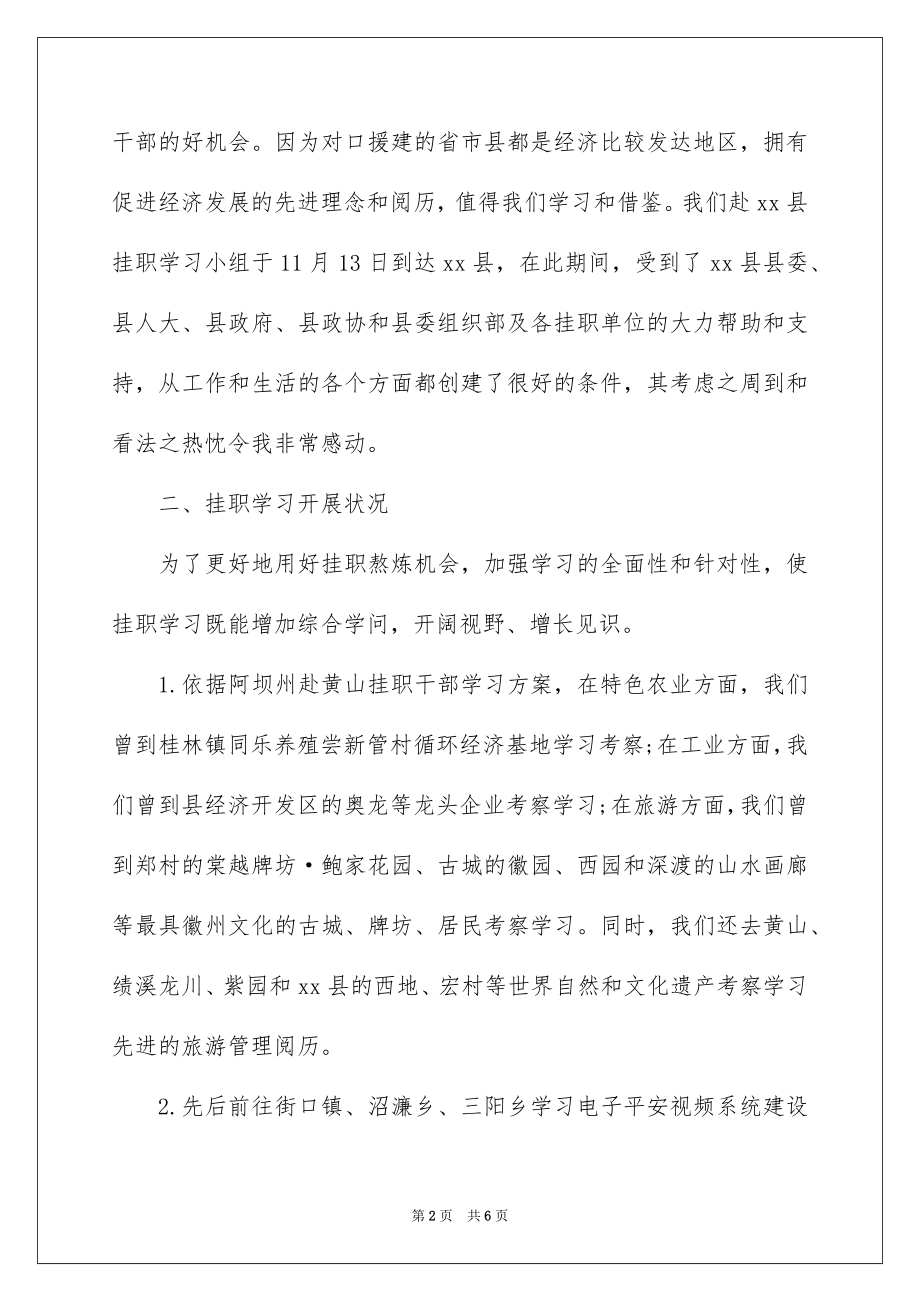 2022干部挂职交流发言稿.docx_第2页