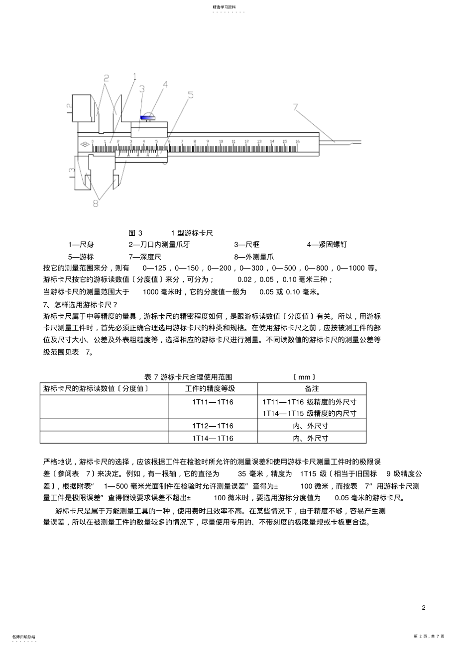 2022年机械工程常用计量量具基本知识 .pdf_第2页