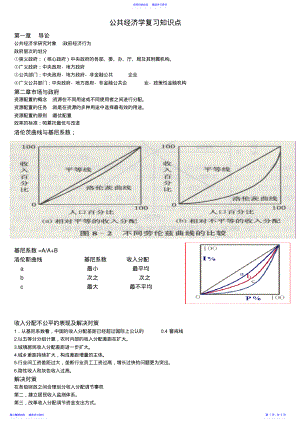 2022年《公共经济学》复习要点 .pdf