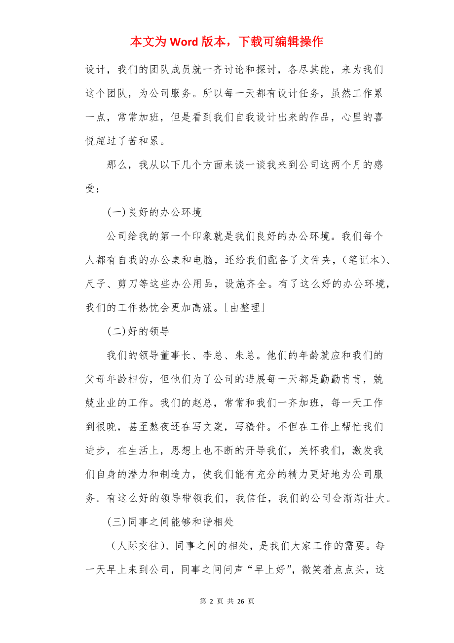 平面设计师工作总结报告10篇.docx_第2页