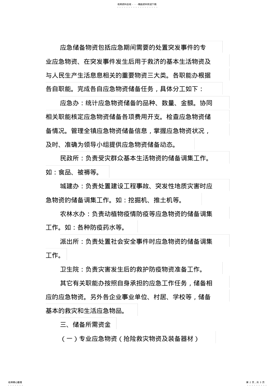 2022年应急物资储备制度 .pdf_第2页