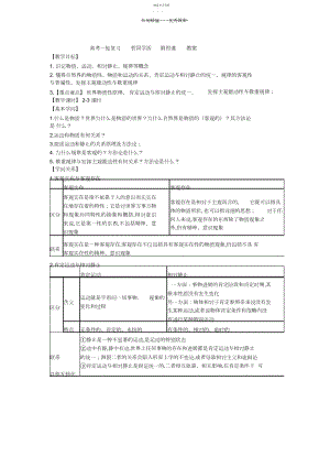 2022年高考一轮复习哲学生活第四课教案.docx