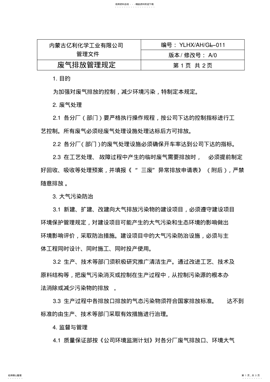 2022年废气排放管理规定 .pdf_第1页