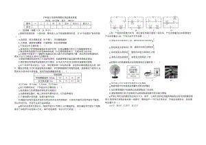 沪科版九年级物理期末测试卷及答案(可编辑修改word版).docx