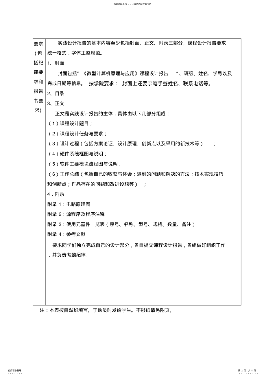 2022年微机课设任务书 .pdf_第2页