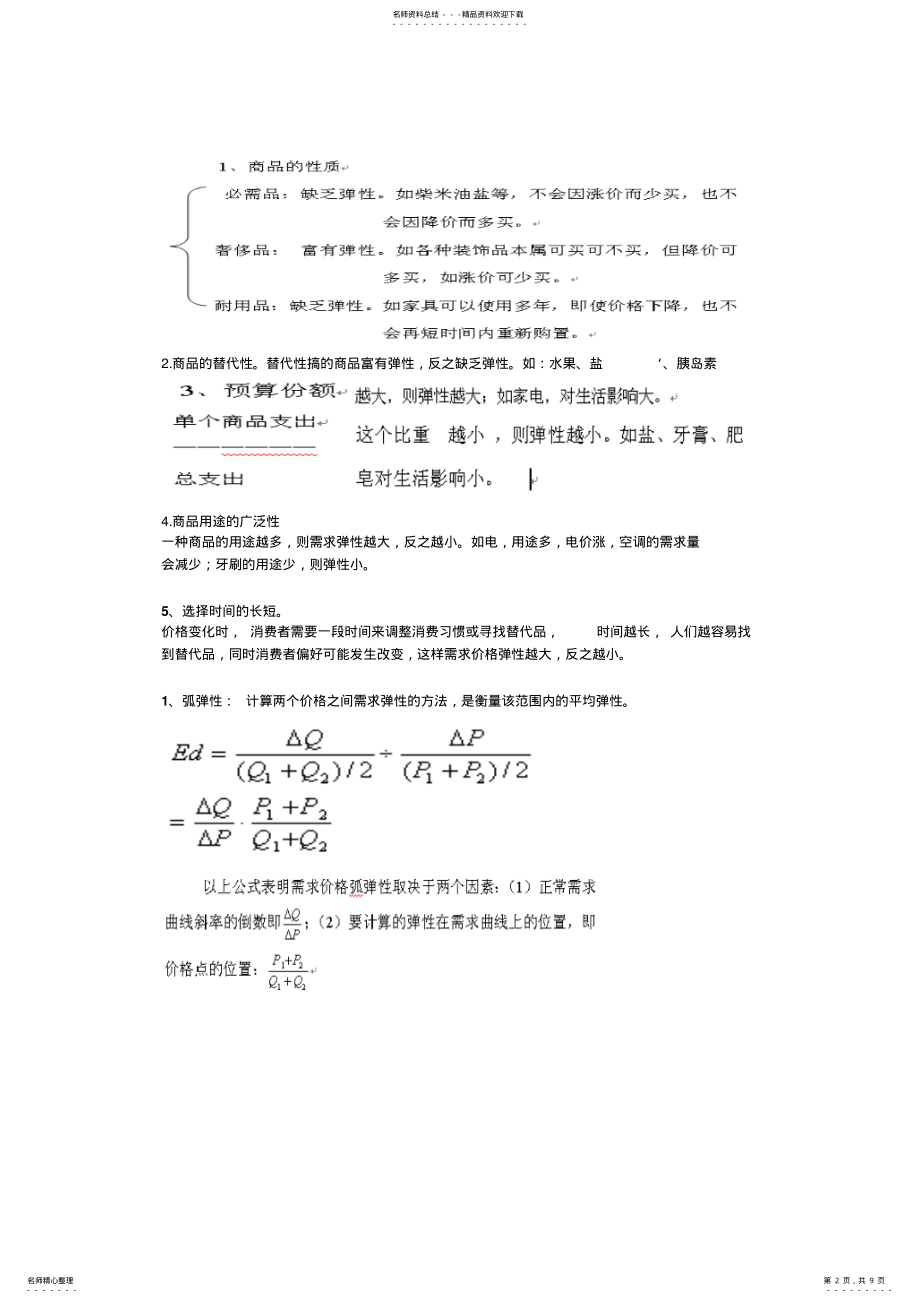 2022年微观经济学-第三章供求理论弹性理论-课件 .pdf_第2页