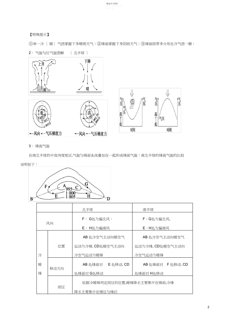 2022年高考复习天气与气候.docx_第2页