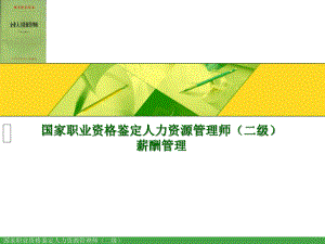 薪酬管理课程综述.pdf