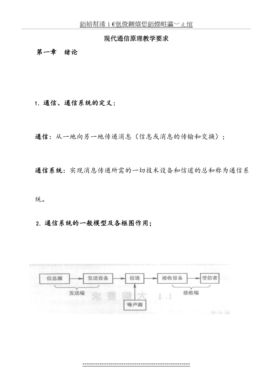 现代通信原理复习资料整合.doc_第2页