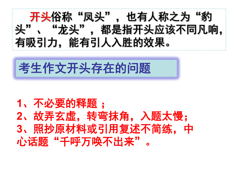 作文写作指导——开头结尾技巧ppt课件.ppt_第2页