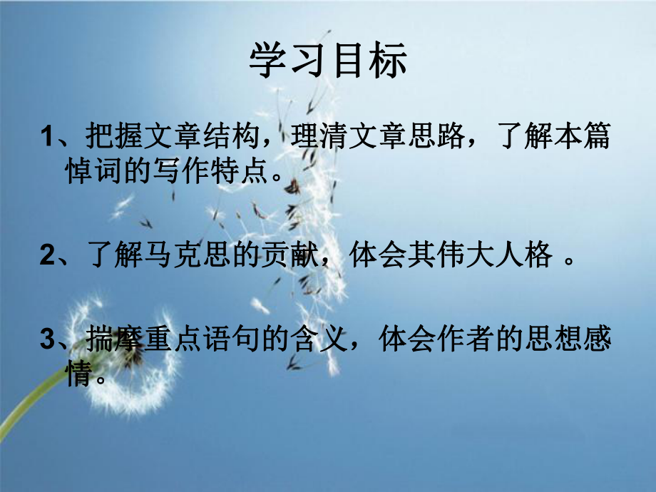 在马克思墓前的的讲话ppt课件.ppt_第2页