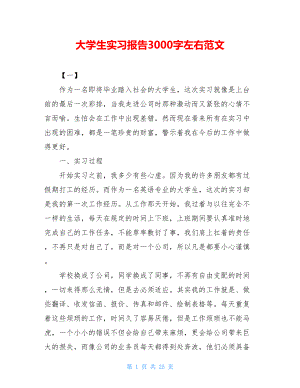 大学生实习报告3000字左右范文.doc