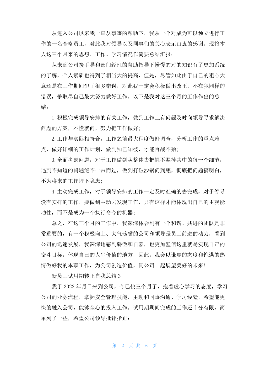 新员工试用期转正自我总结.pdf_第2页