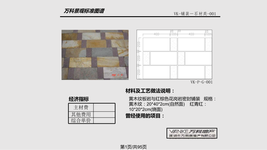 万科景观标准图谱铺装类.pptx_第1页