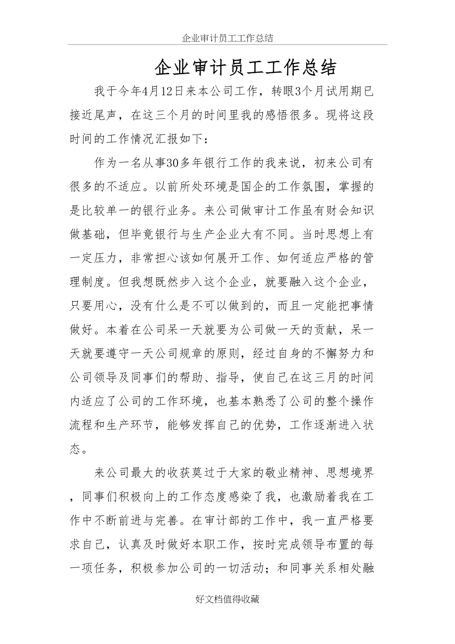 企业审计员工工作总结.doc_第2页