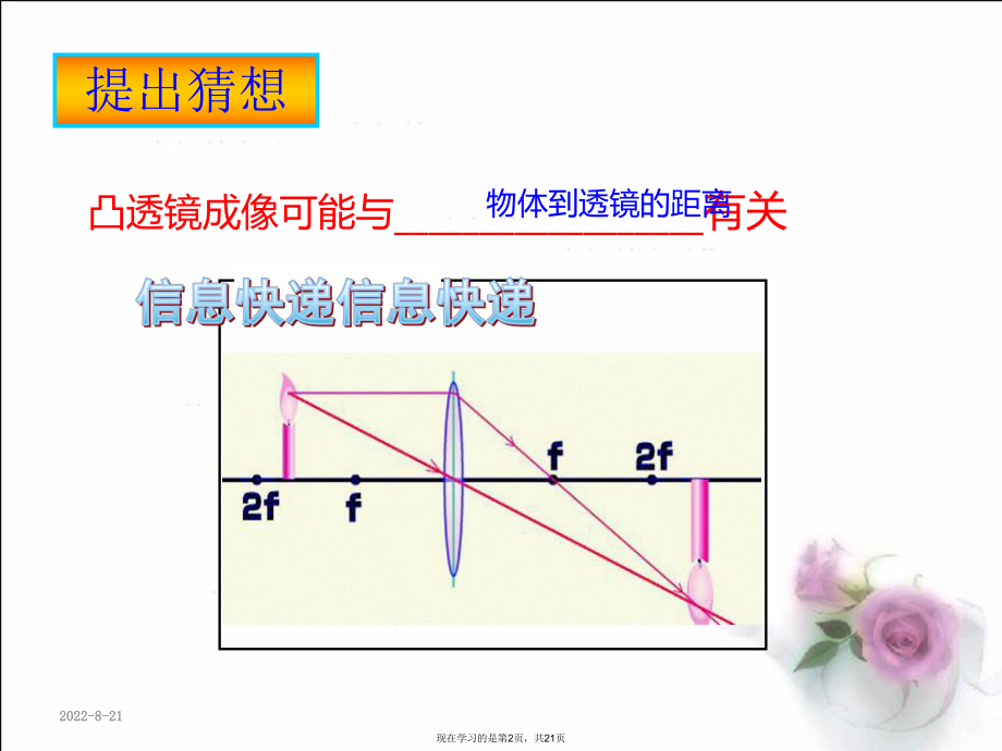 凸透镜成像规律 动画演示.ppt_第2页