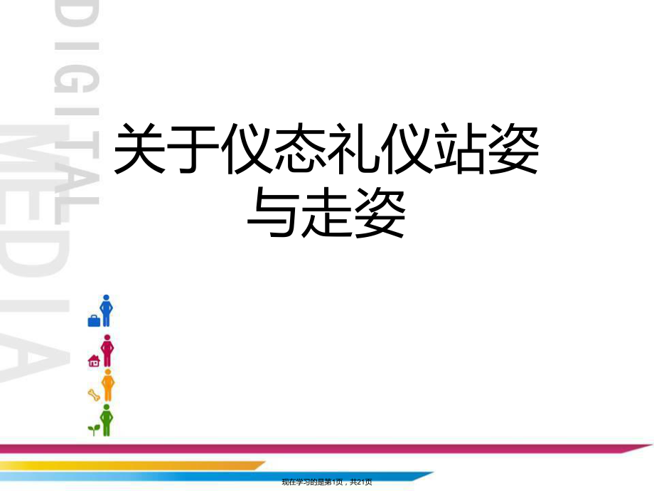 仪态礼仪站姿与走姿.ppt_第1页