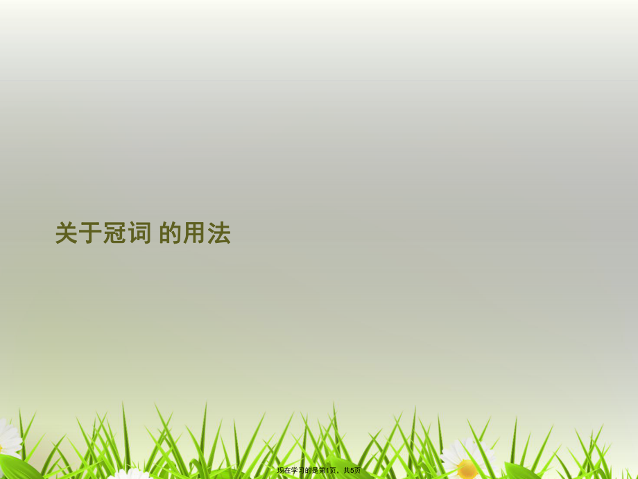 冠词 的用法.ppt_第1页