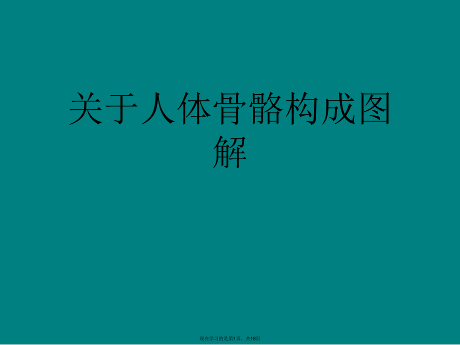 人体骨骼构成图解.ppt_第1页