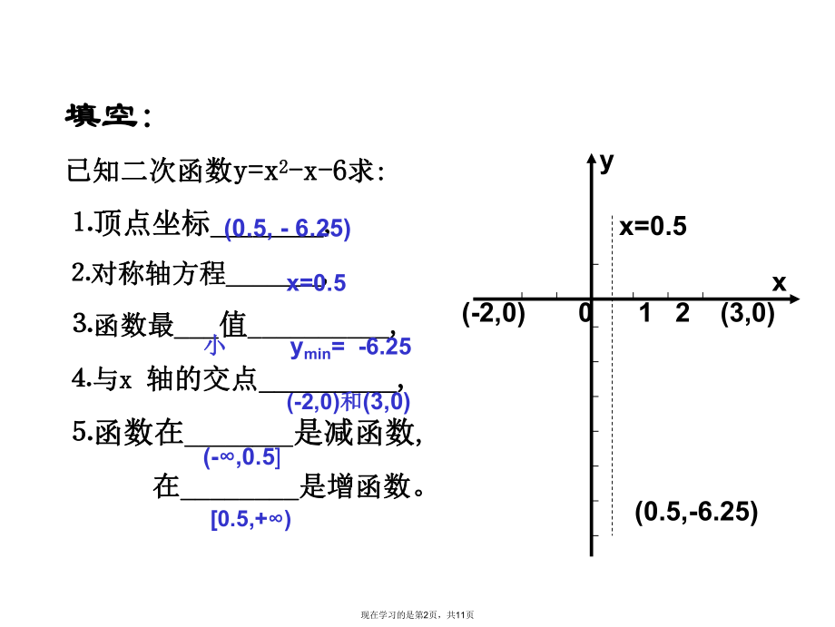 九年级数学一元二次函数与一元二次不等式课件.ppt_第2页