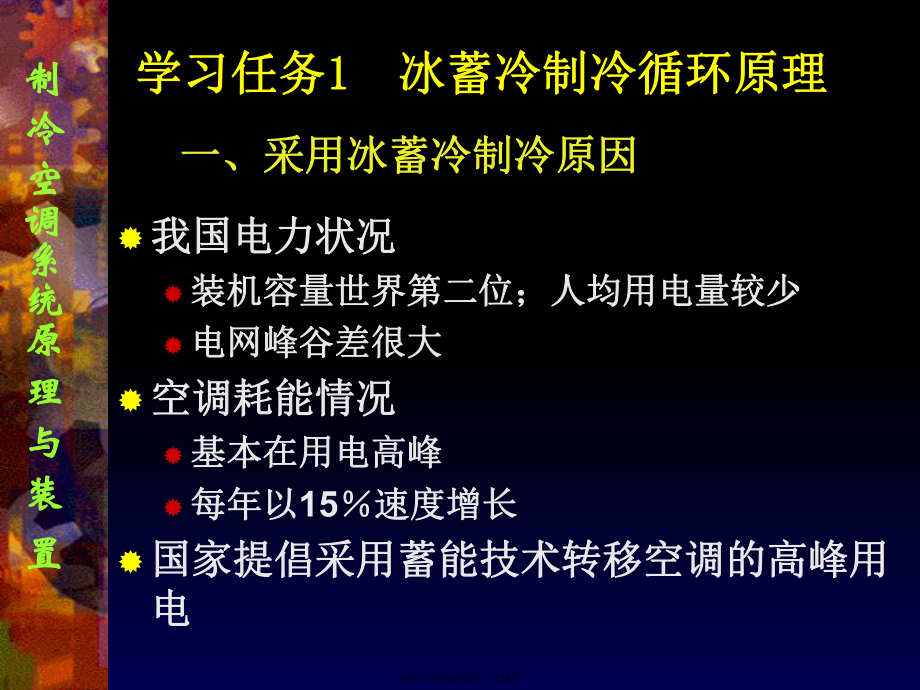 冰蓄冷制冷循环原理与装置.ppt_第2页