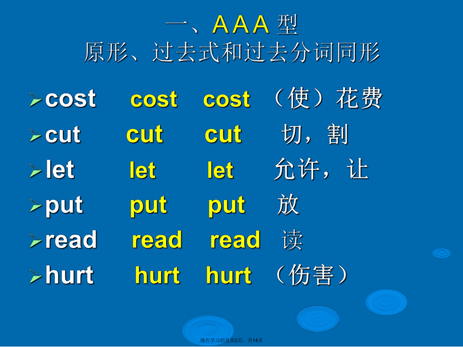 不规则动词中的规则课件.ppt_第2页