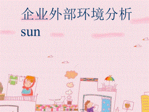 企业外部环境分析sun.ppt