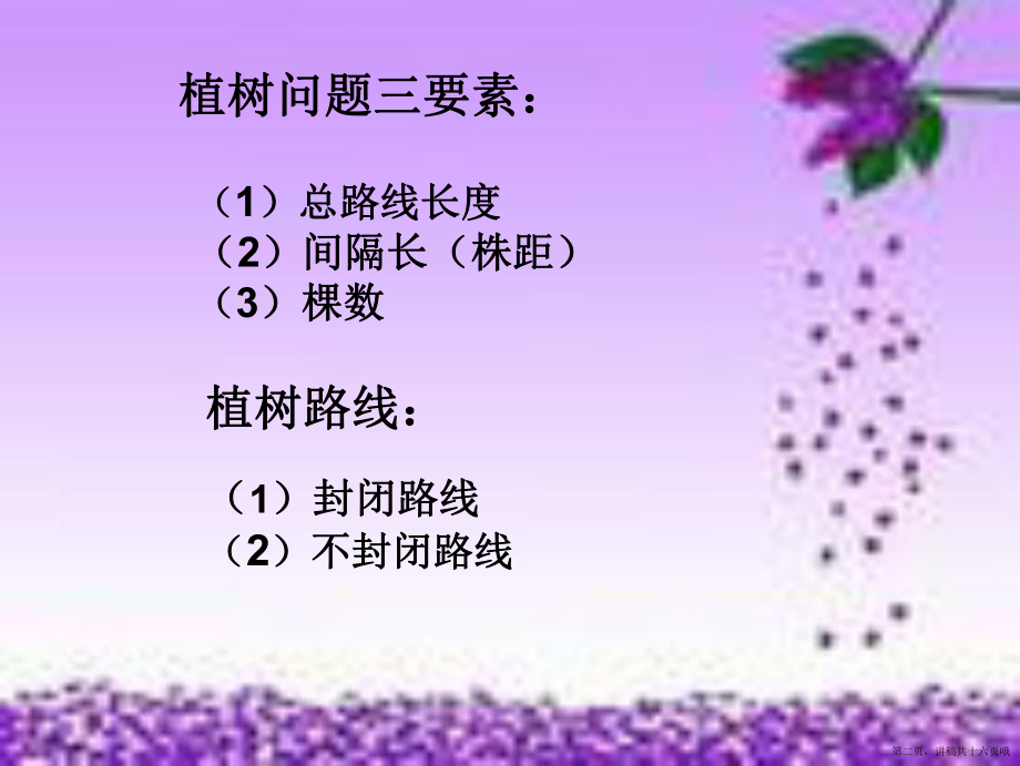 三年级奥数植树问题讲稿.ppt_第2页