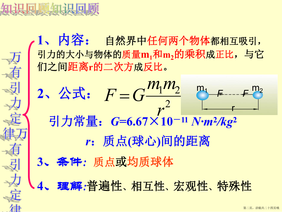 万有引力理论的成就ppt讲稿.ppt_第2页