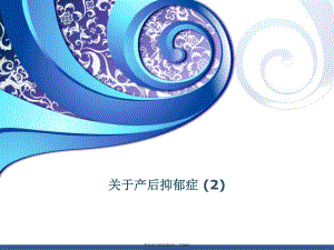 产后抑郁症 (2)课件.ppt