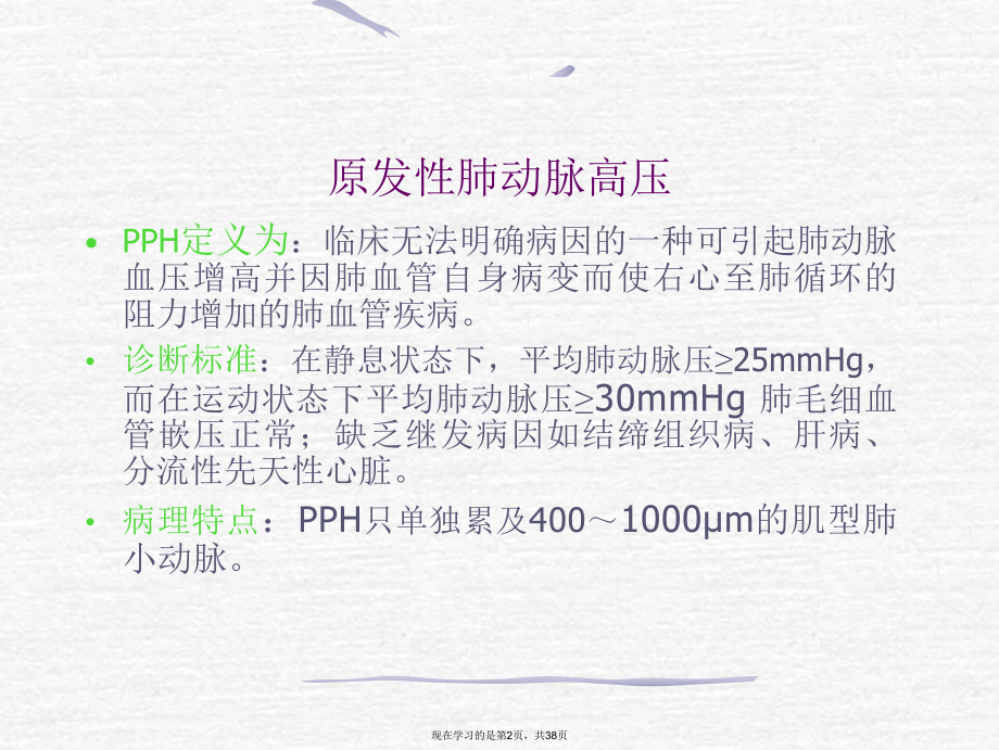 原发性肺动脉高压的诊断与治疗进展 (2).ppt_第2页