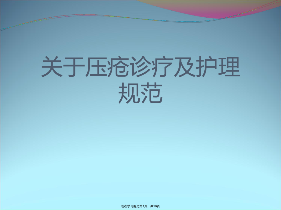 压疮诊疗及护理规范.ppt_第1页