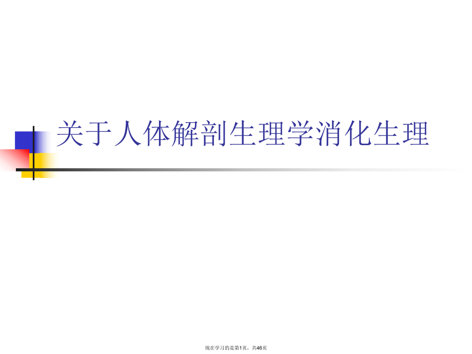 人体解剖生理学消化生理课件.ppt_第1页