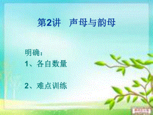 声母与韵母ppt课件.ppt