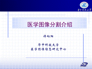 《医学图像分割介绍》PPT课件.ppt