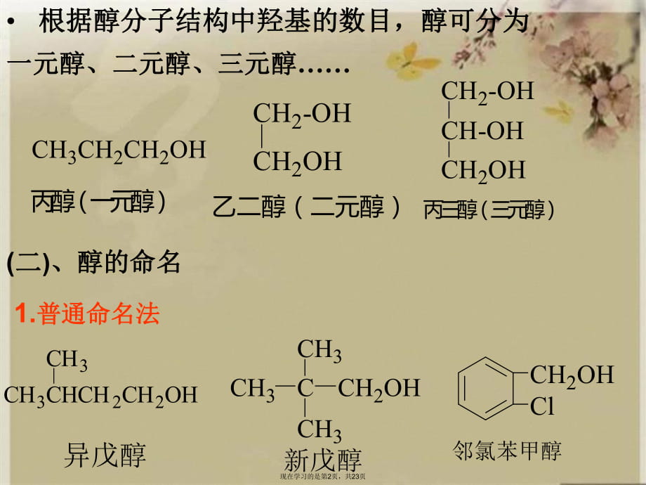 医用化学第十一章醇酚醚.ppt_第2页