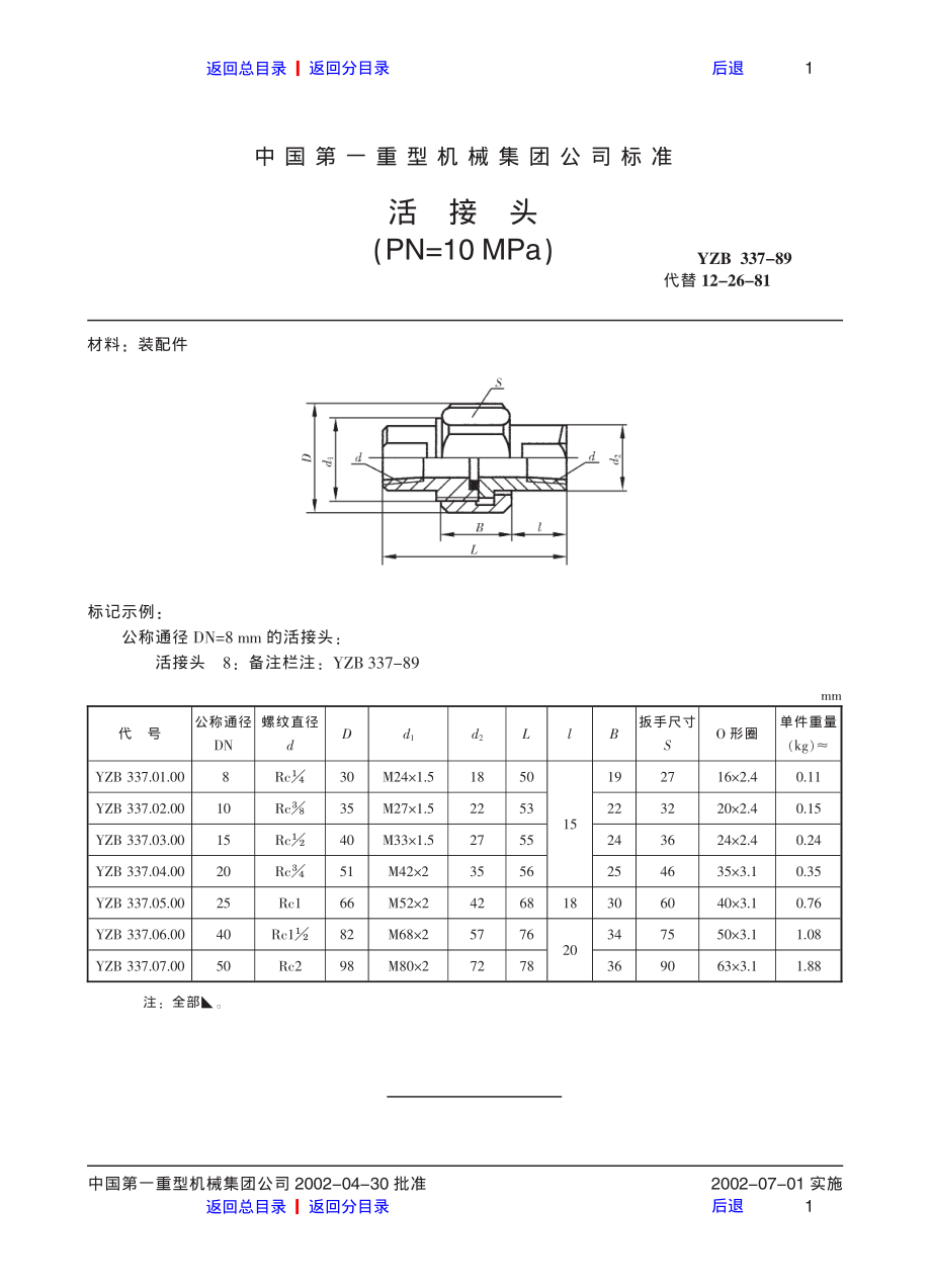 ZG标准之活接头中国一重机械.pdf_第1页