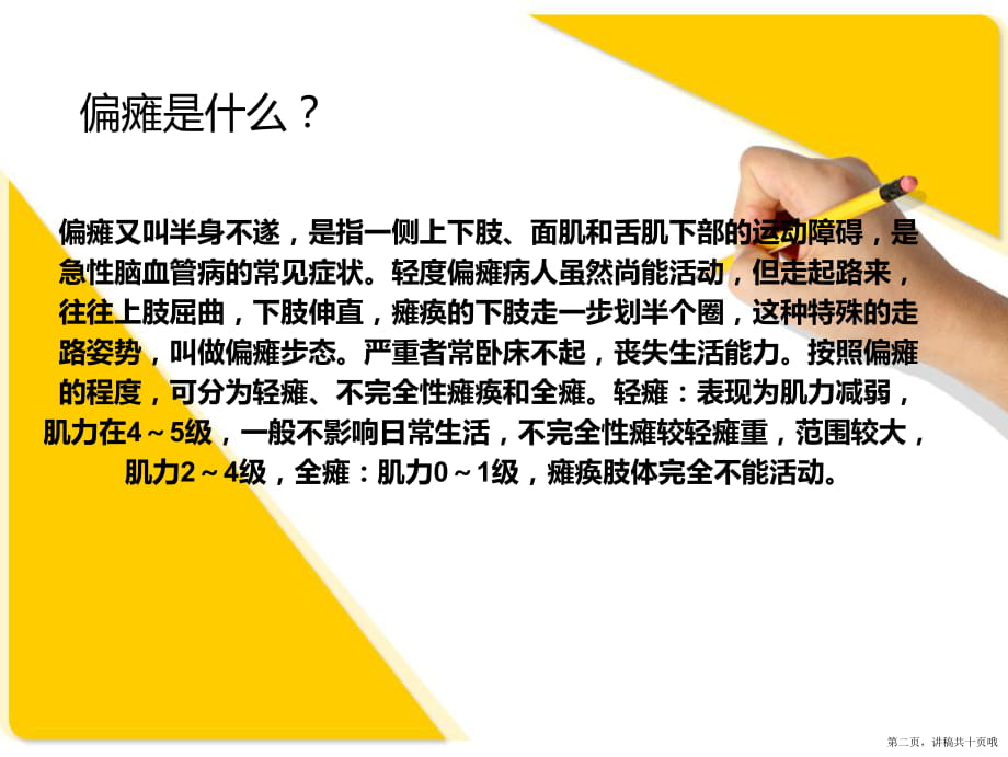 偏瘫康复宣教讲稿.ppt_第2页