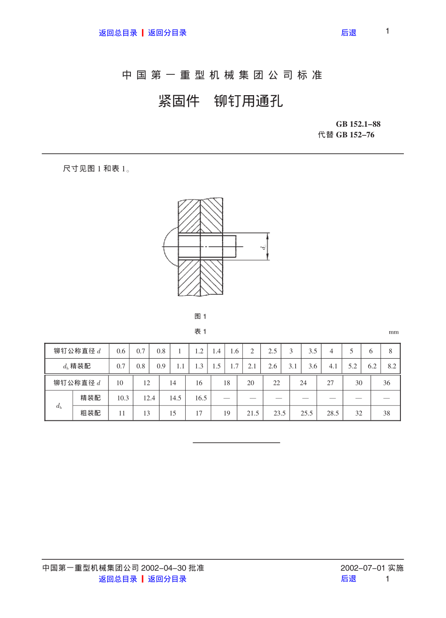 ZG标准之紧固件铆钉用通孔中国一重机械.pdf_第1页