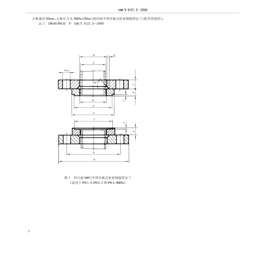 ZG标准之凹凸面平焊环板式松套钢制管法兰中国一重机械.pdf_第2页