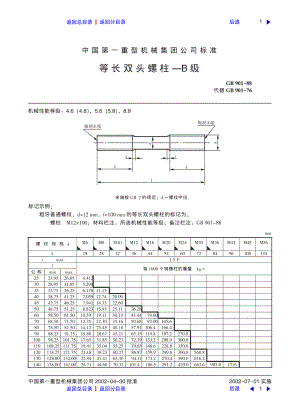 ZG标准之等长双头螺柱中国一重机械.pdf