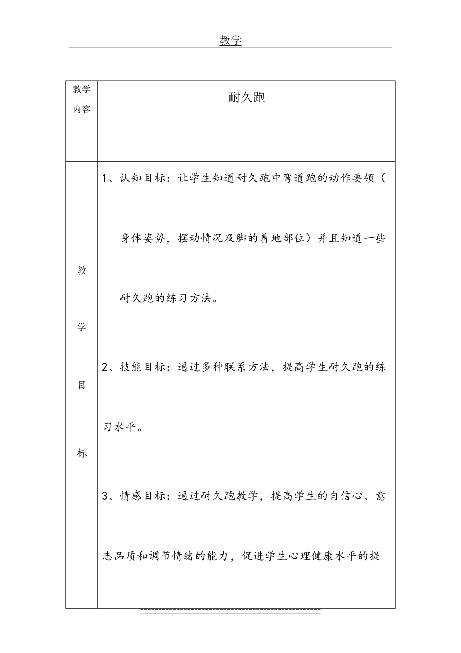 耐久跑教学设计及反思.doc_第2页