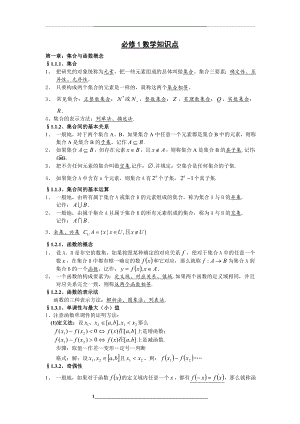 -【汇总】高中数学人教版必修一知识点总结.doc