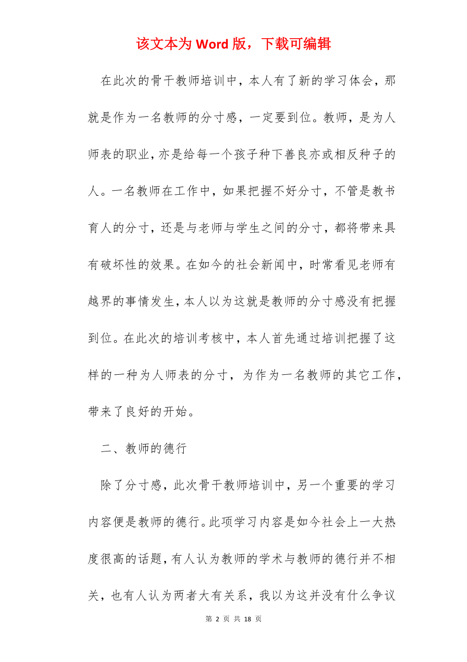 骨干教师年度考核个人工作总结.docx_第2页