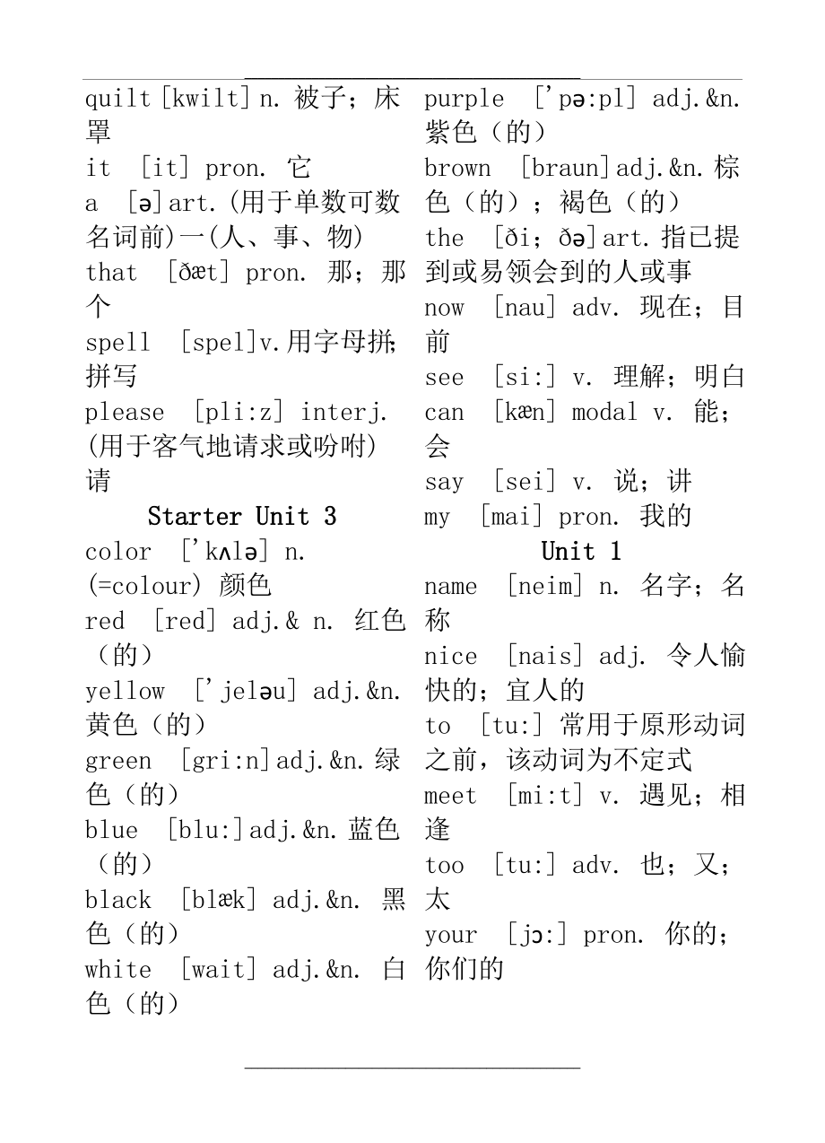 (带音标)最新人教版初中英语单词.doc_第2页