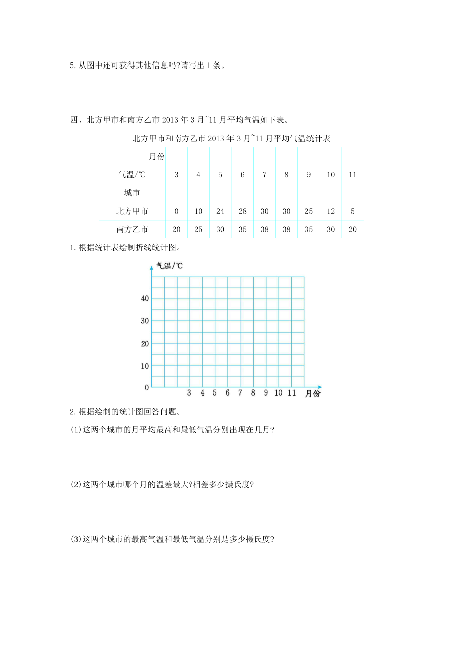 人教版五下数学第七单元检测卷(二)公开课课件教案.docx_第2页