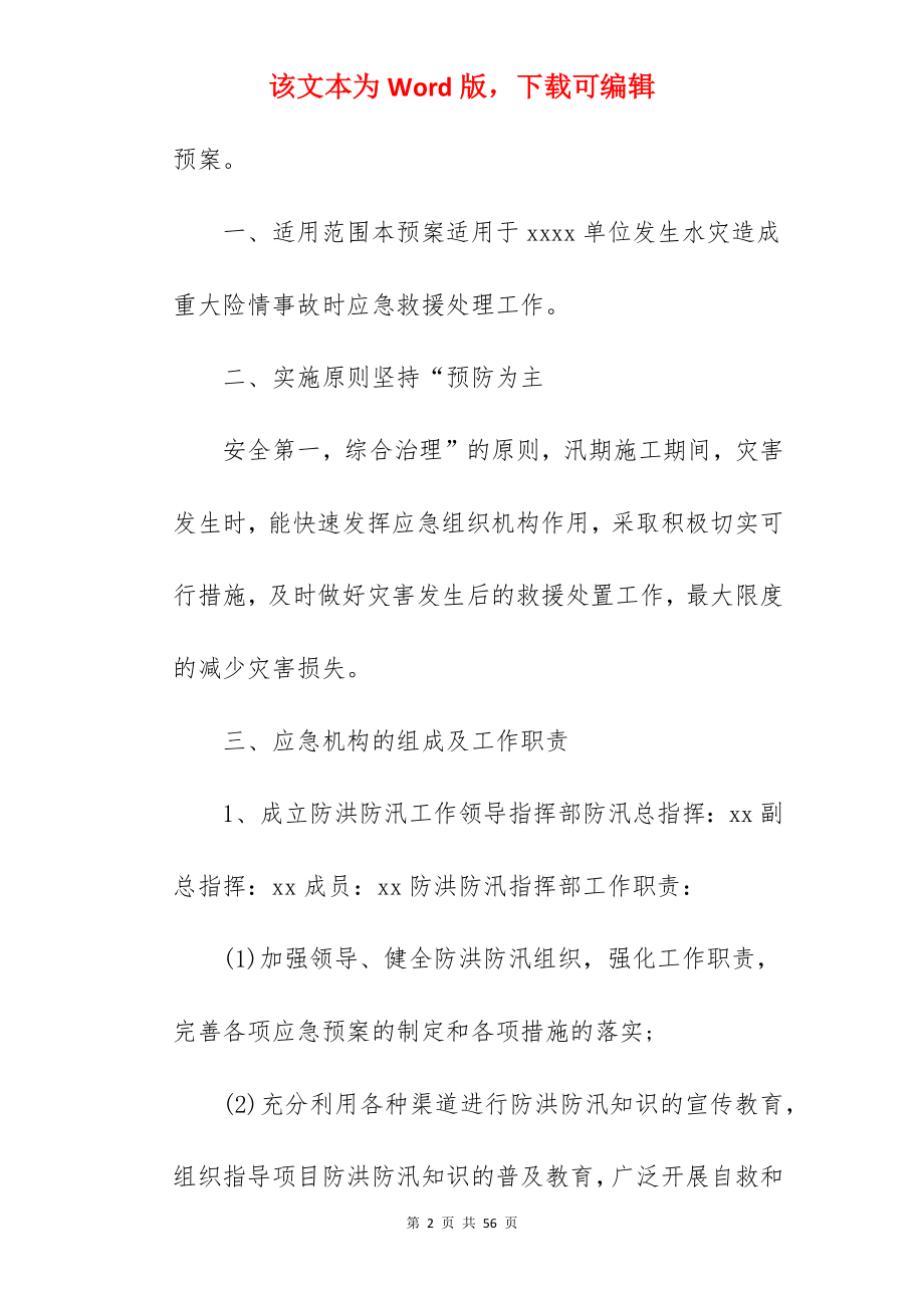 电力公司防汛应急预案.docx_第2页