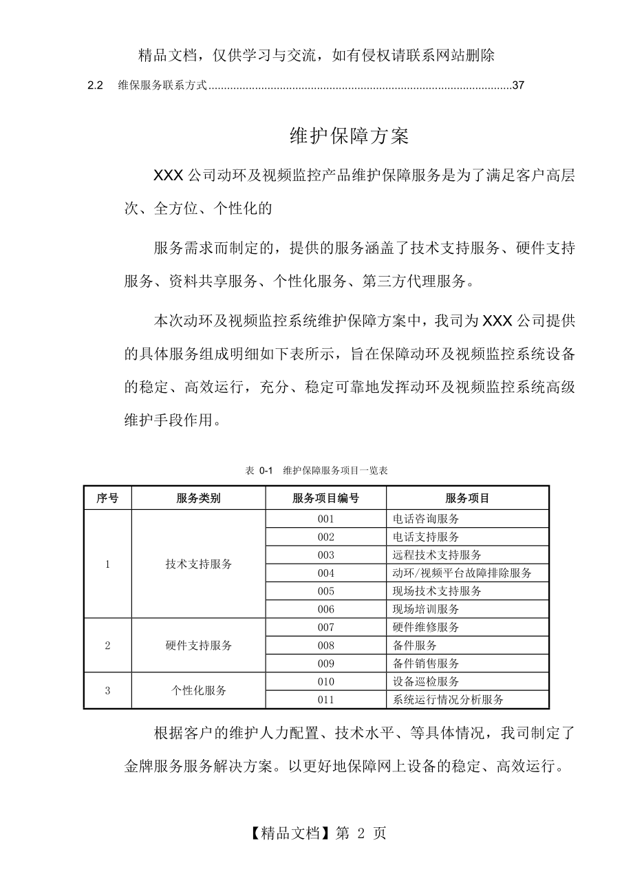 机房动环维保服务细则.doc_第2页