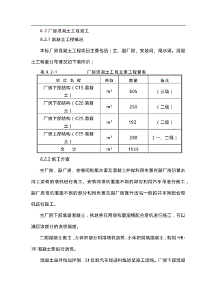 电气施工组织设计 水电站工程第Ⅴ标(ZZCⅤ)施工组织设计 .厂房混凝土工程施工.docx