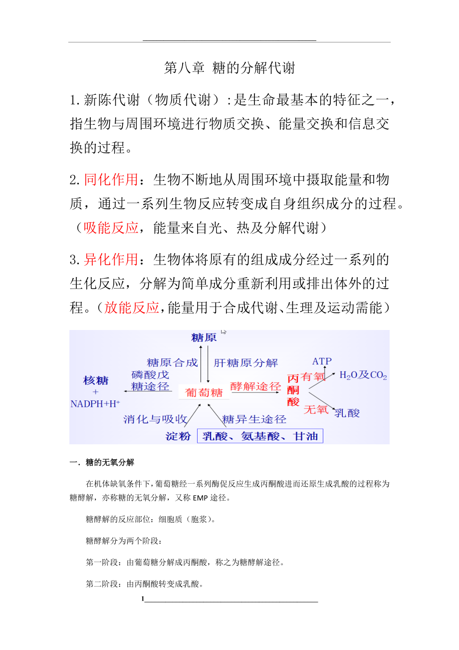 第八章糖的分解代谢.docx_第1页